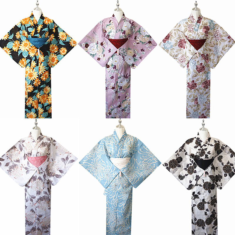 New Ethnic Fashion - Nouveau peignoir kimono de style traditionnel,