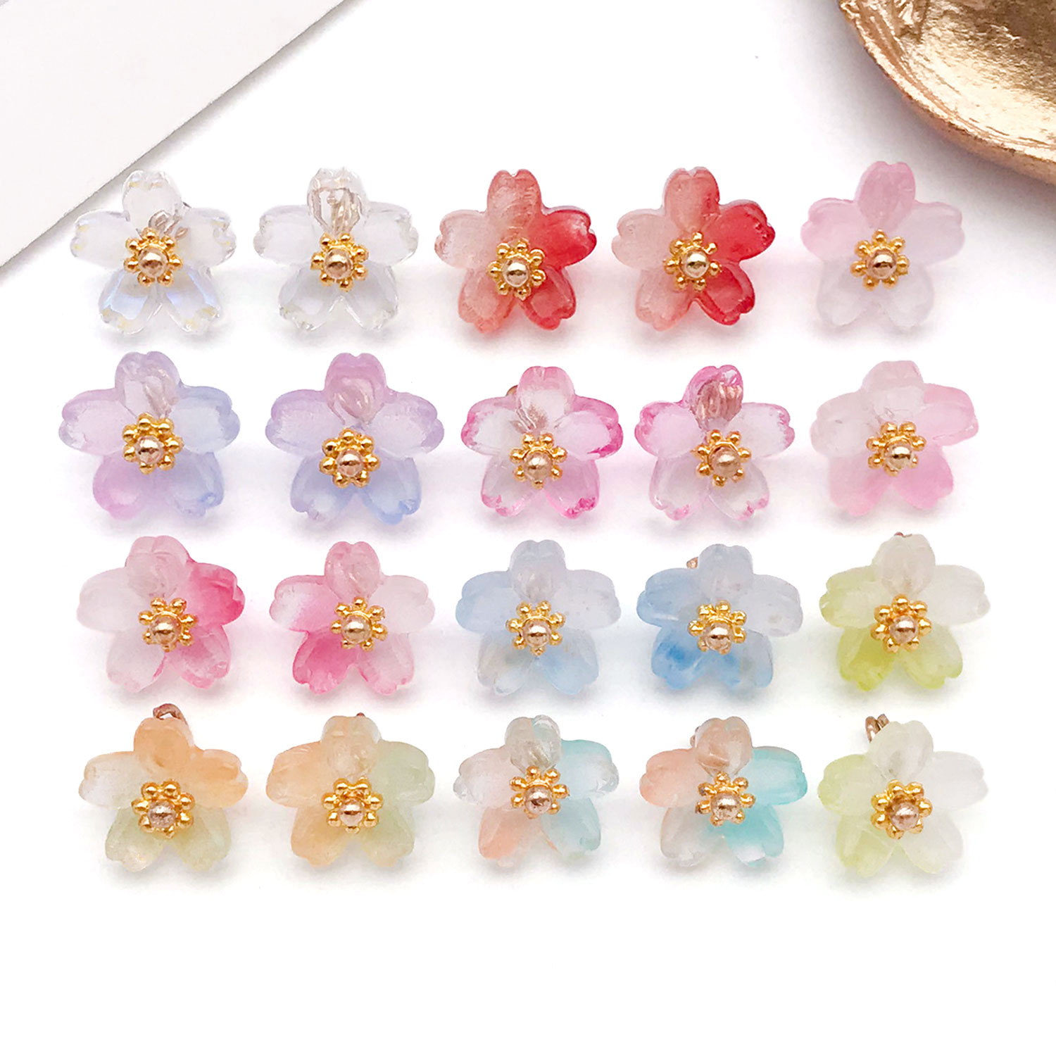Ethnic Modern Fashion - Pendentifs en fleurs de cerisier en