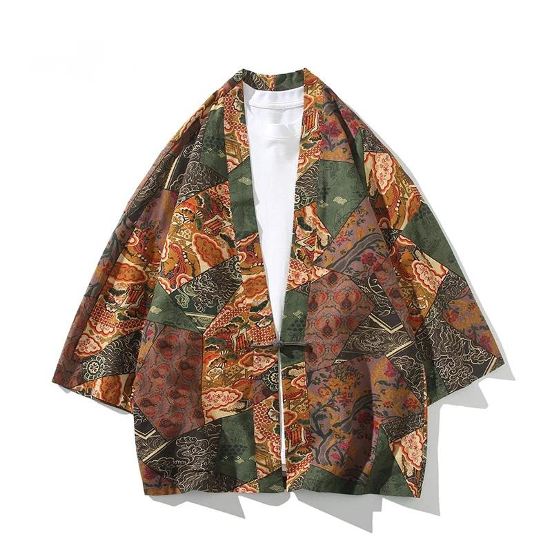 Ethnic Fashion Women - Style ethnique imprimé Yukata hommes femmes