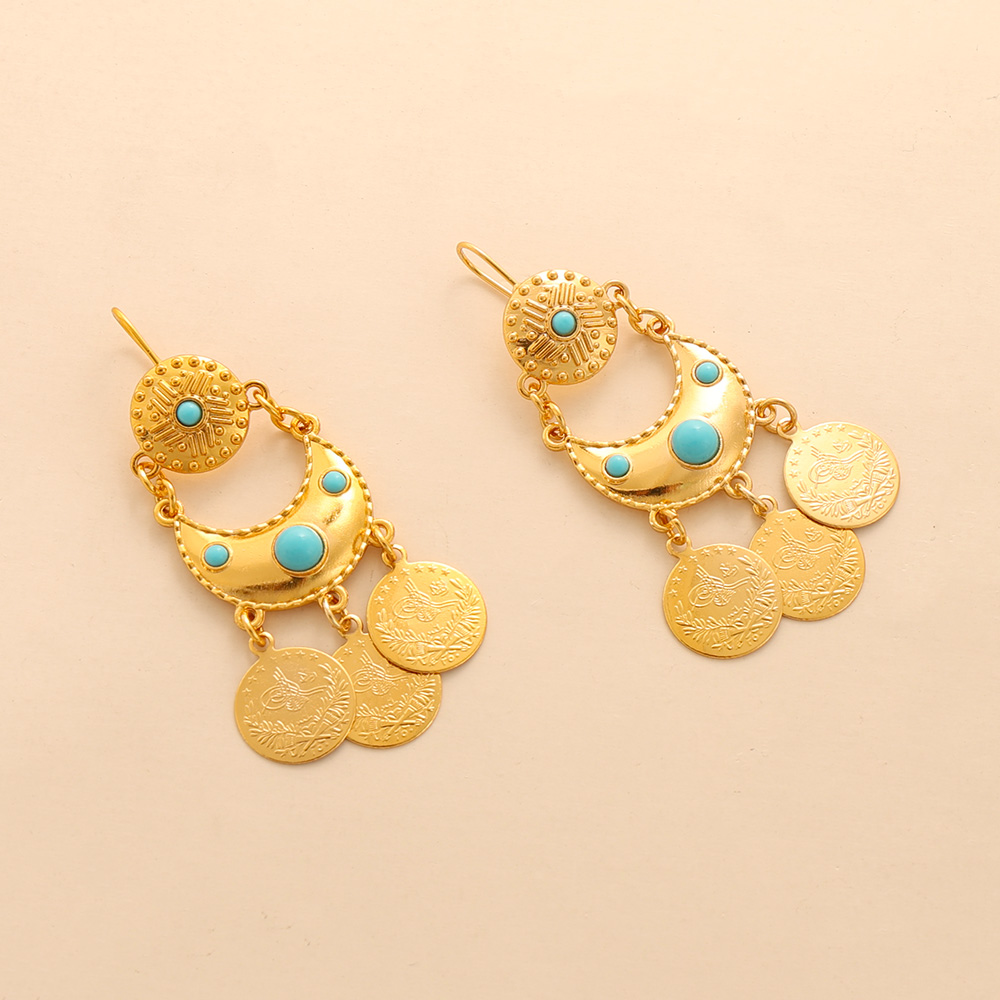 Boucles d'oreilles pendantes e - Ethnic Fashion Co In avis et prix