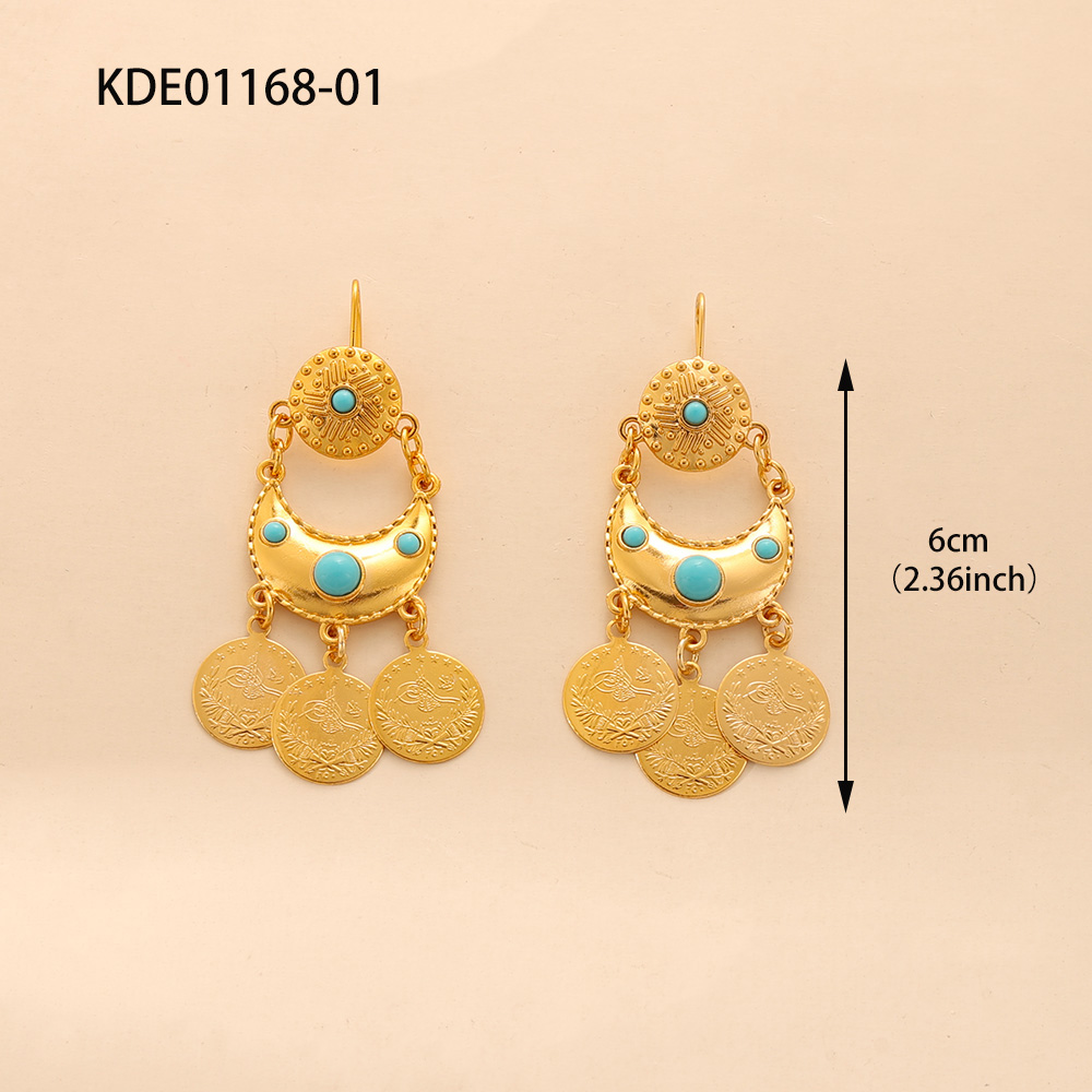 Boucles d'oreilles pendantes e - Ethnic Fashion Co In avis et prix