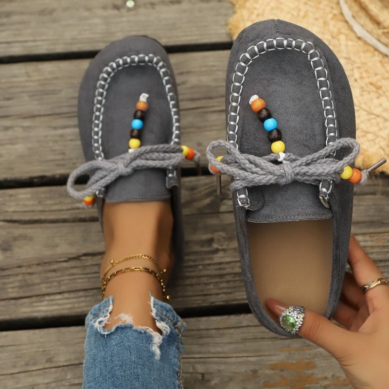 Mocassins à enfiler pour femme - Ethnic Modern Fashion avis et prix