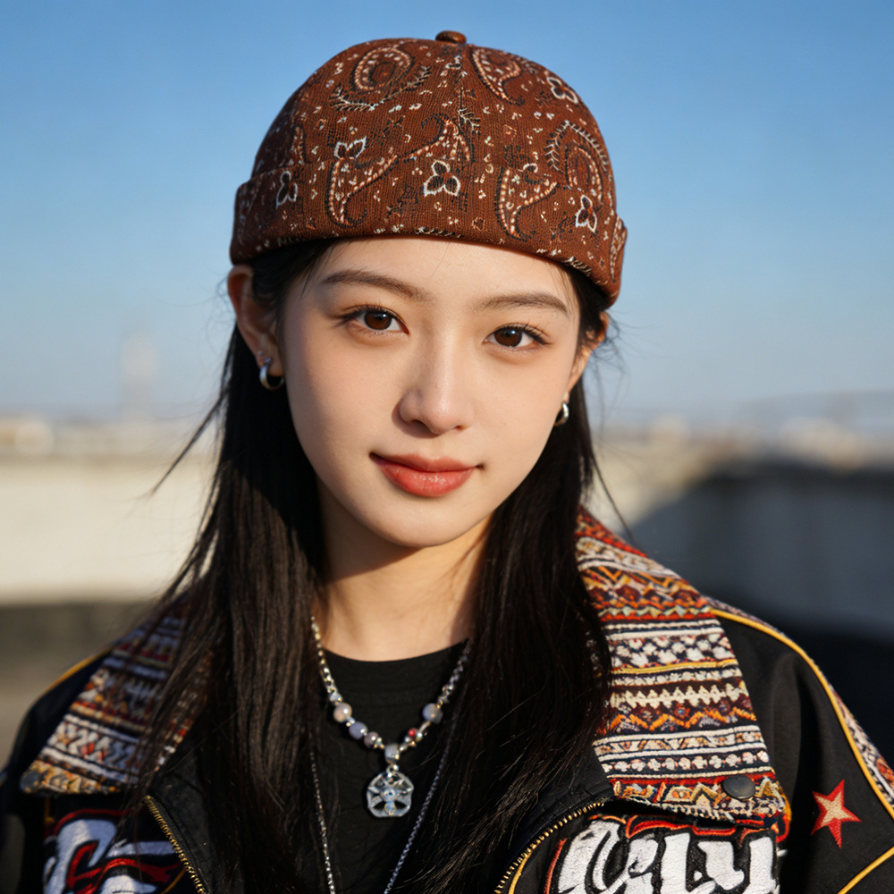 Chapeau rétro Paisley Yapi Gua - Go Ethnic Fashion avis et prix