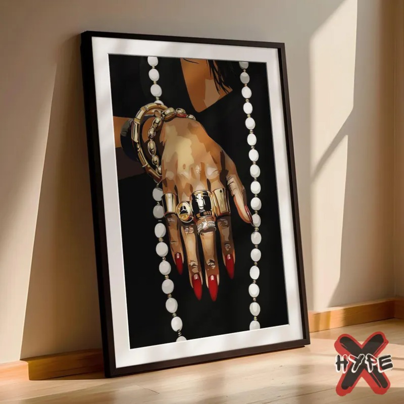 1PC Affiche Murale Moderne San - Ethnic Modern Fashion avis et prix