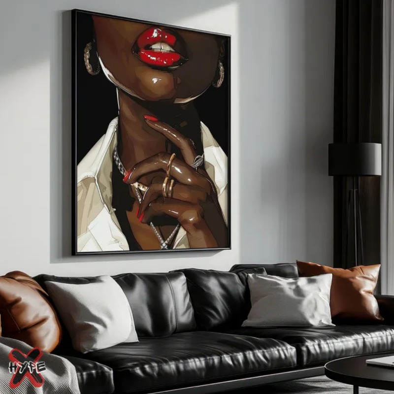 1PC Affiche Murale Moderne San - Ethnic Modern Fashion avis et prix