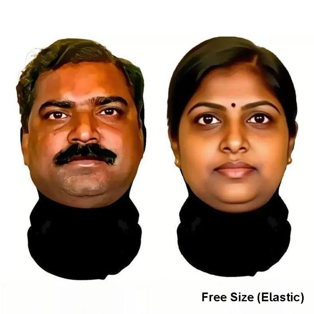 Masque amusant de style indien - Ethnic Fashion India avis et prix