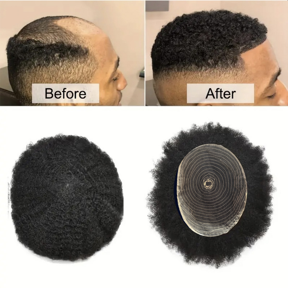 Toupet de cheveux de style afr - Ethnic Fashion India avis et prix