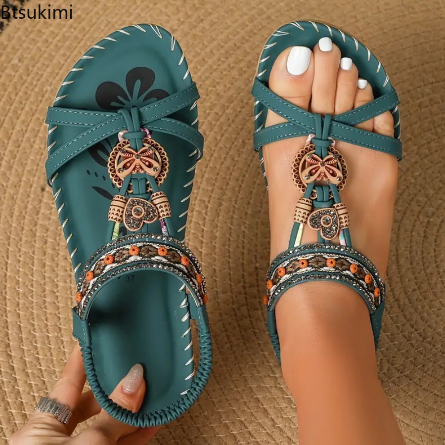 Sandales Bohèmes pour Femmes,  - Ethnic Fashion Women avis et prix