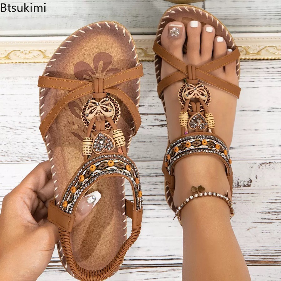 Sandales Bohèmes pour Femmes,  - Ethnic Fashion Women avis et prix