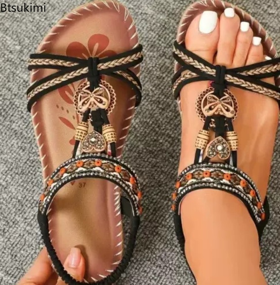 Sandales Bohèmes pour Femmes,  - Ethnic Fashion Women avis et prix