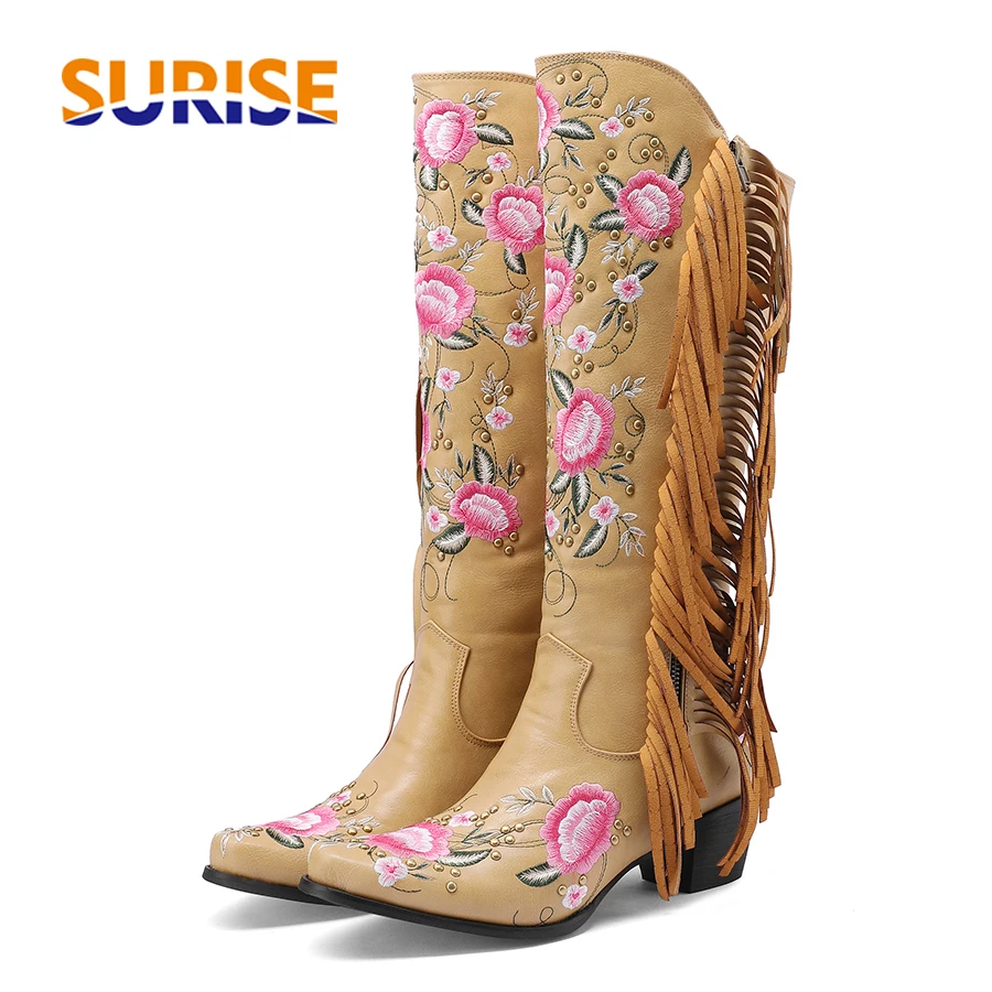Mode broderie fleur Western ge - Ethnic Fashion Women avis et prix